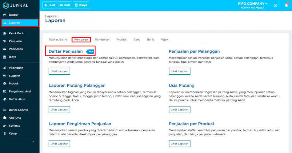 Contoh Cara Membuat Pembukuan Untuk Usaha Skala Kecil Hingga Besar Secara Sederhana di Aplikasi Mekari Jurnal