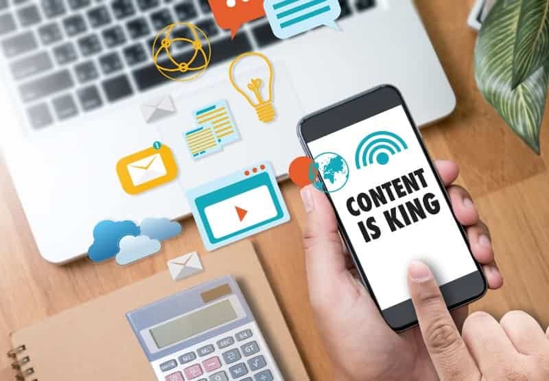 content marketing merupakan strategi paling efektif sebagai media internet marketing