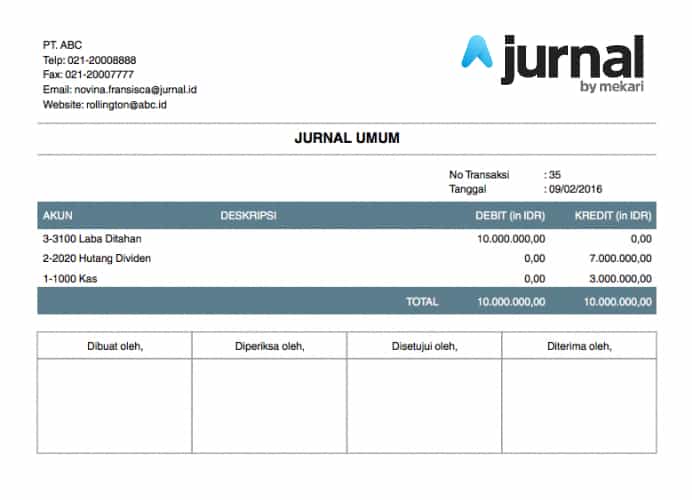 Anda bisa buat jurnal umum perusahaan dagang dengan Aplikasi Mekari Jurnal