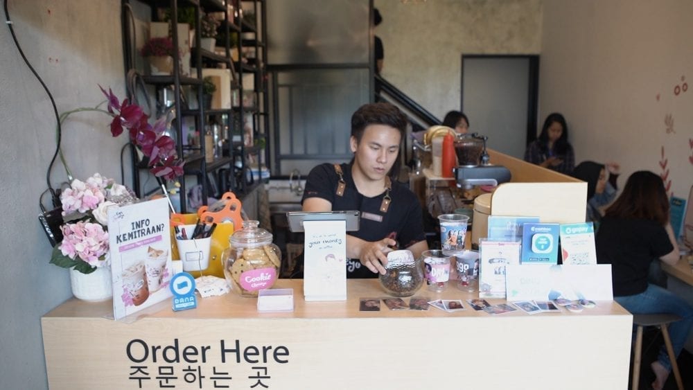 Kedai Kopi Chuseyo di Scientia Park Gading Serpong, Tangerang, Banten.