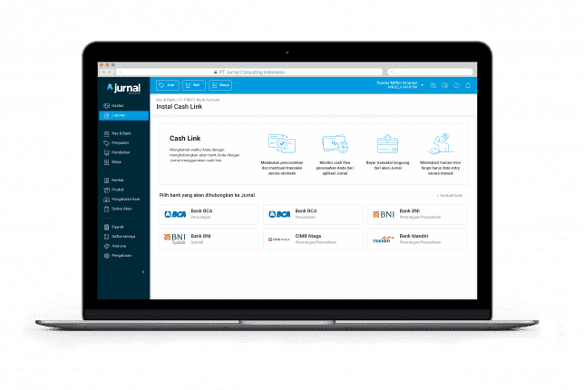 Penerapan Fitur Cashlink Efektif Tingkatkan Efisiensi Pencatatan Keuangan