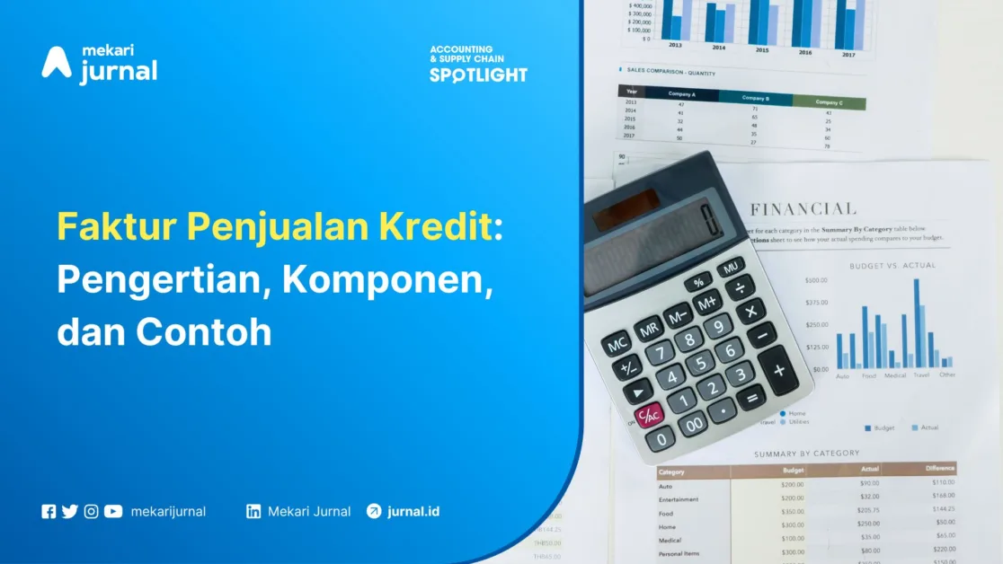 Faktur Penjualan Kredit Pengertian, Komponen, dan Contoh