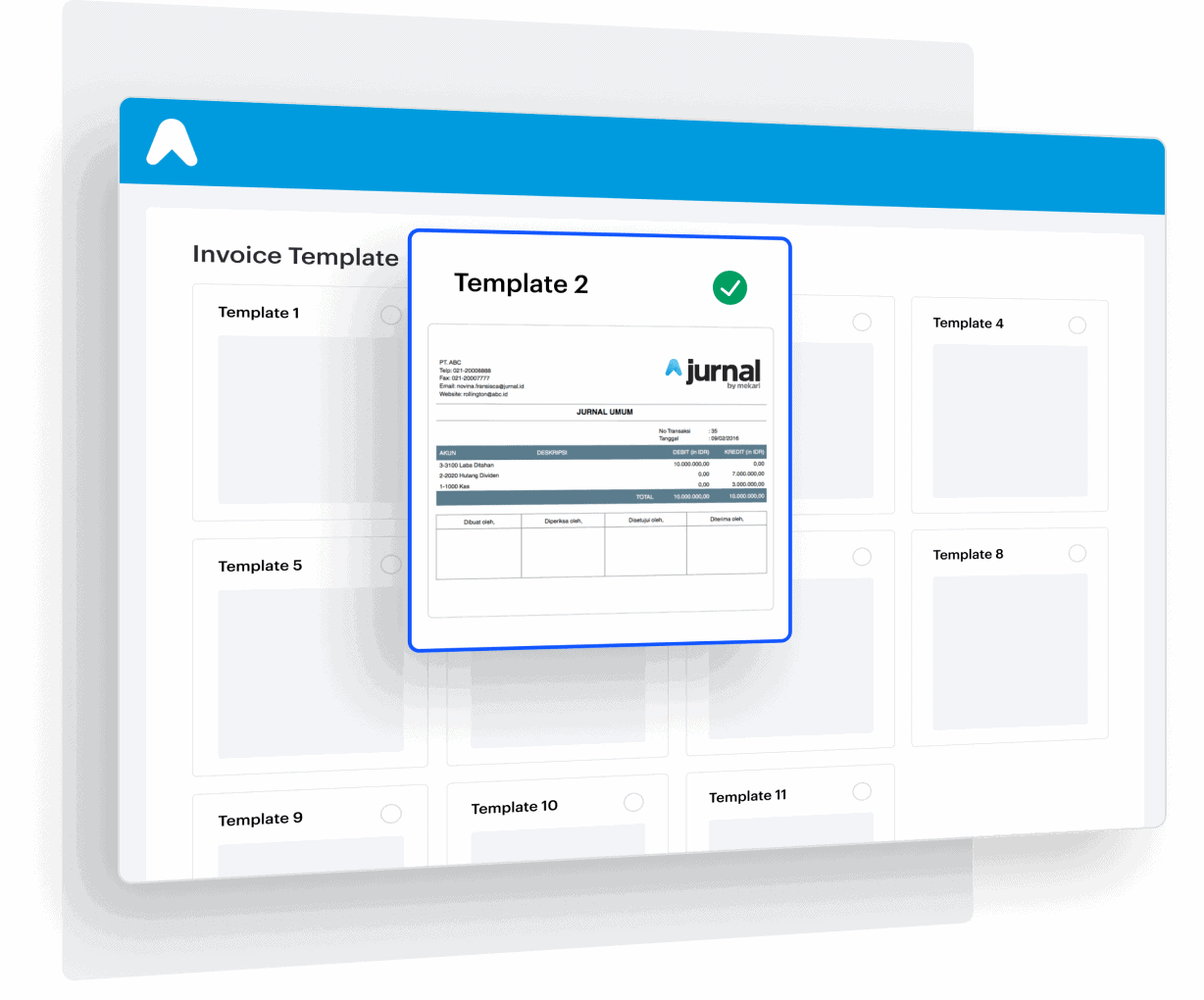 Create online invoices faster and easier with personalized template options