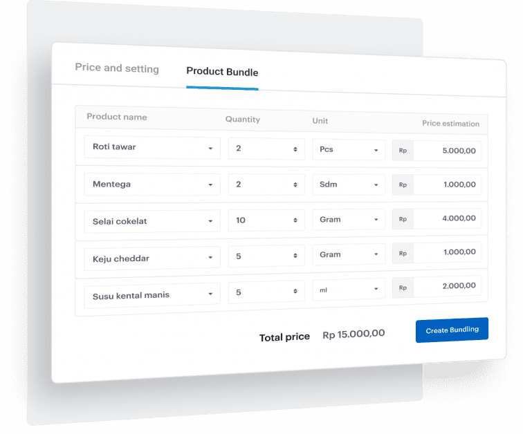 fitur paket barang dari software inventory dan aplikasi stock opname