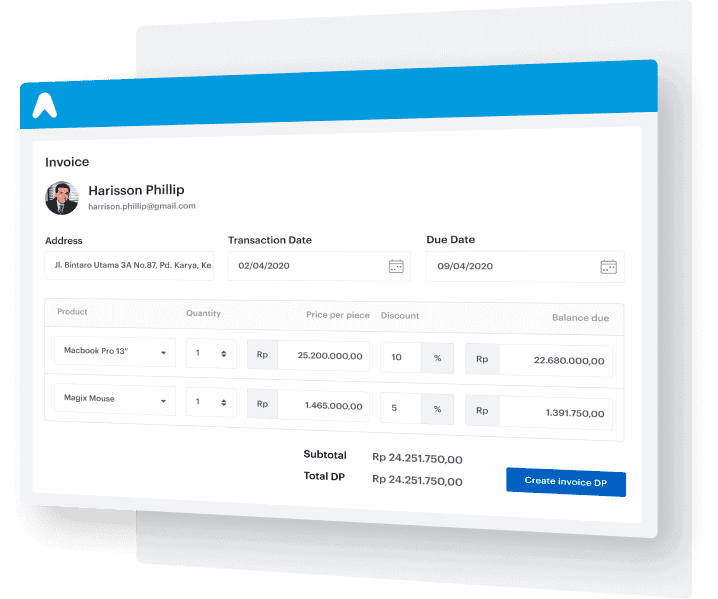 Invoicing lebih fleksibel