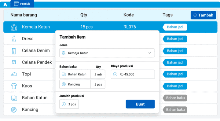 software akuntansi fitur managemen inventory barang