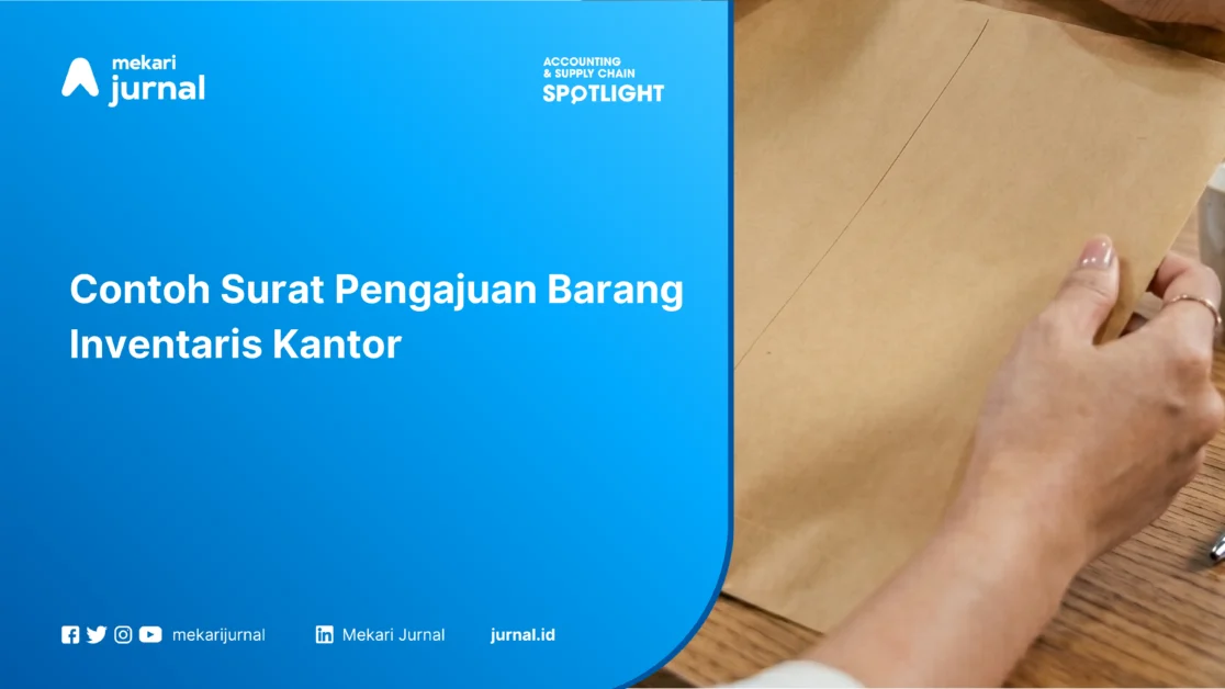 Contoh Surat Pengajuan Barang Inventaris Kantor