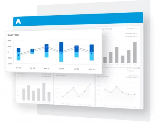 software akuntansi perusahaan dagang - cash flow