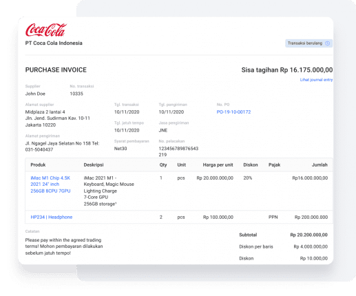 online invoice and invoicing system