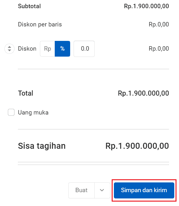 buat pesanan penjualan dengan mekari jurnal