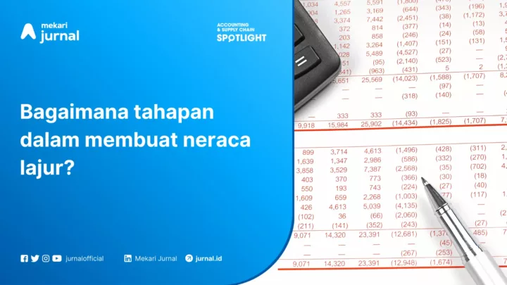 tahapan, langkah, dan contoh membuat neraca lajur