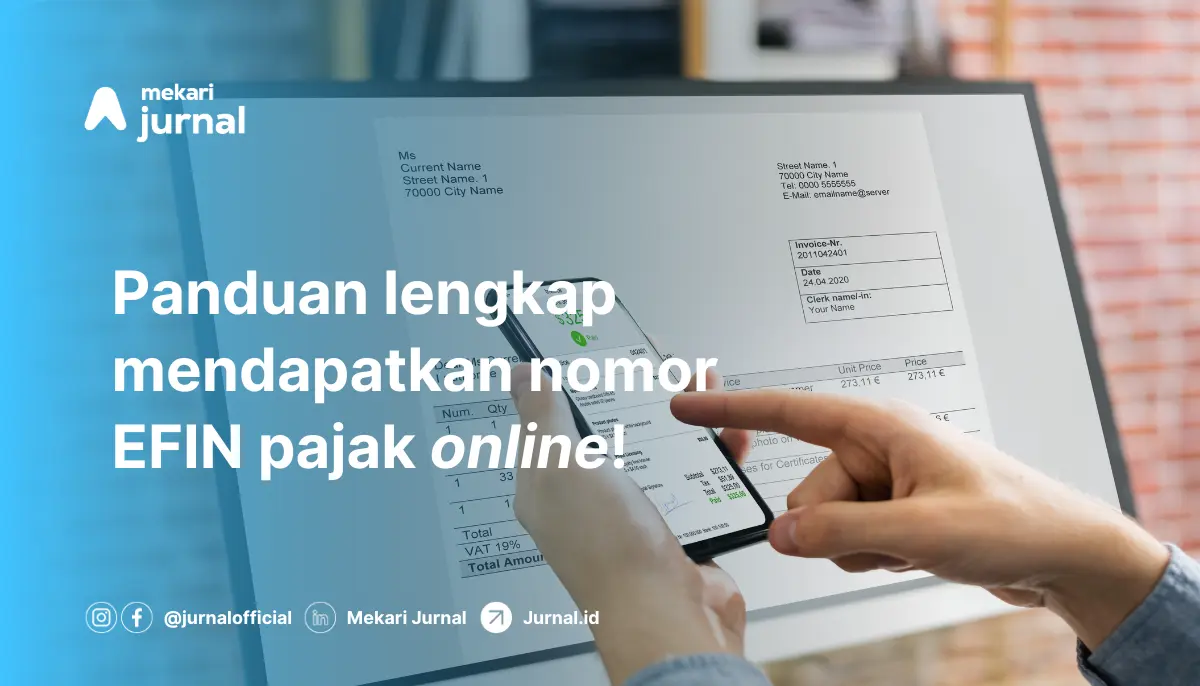 Cara Mendapatkan e-FIN Pajak badan dengan syarat Mudah