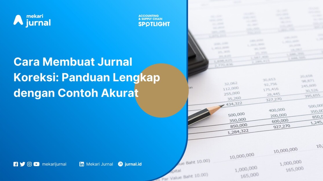 Cara Membuat Jurnal Koreksi