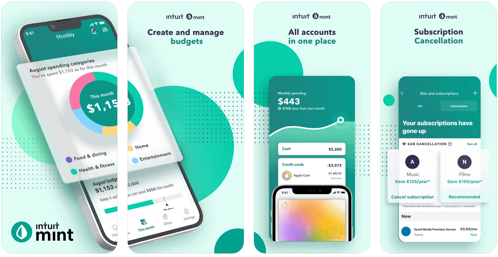 rekomendasi pengelolaan keuangan apps intuit mint