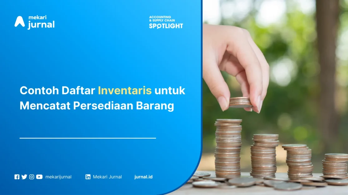 Contoh Daftar Inventaris untuk Mencatat Persediaan Barang