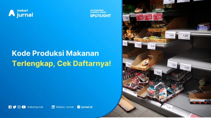 kode produksi makanan