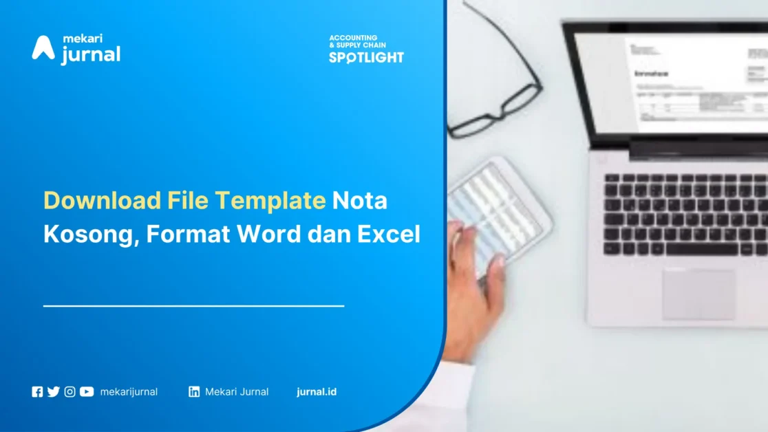 Download File Template Nota Kosong, Format Word dan Excel