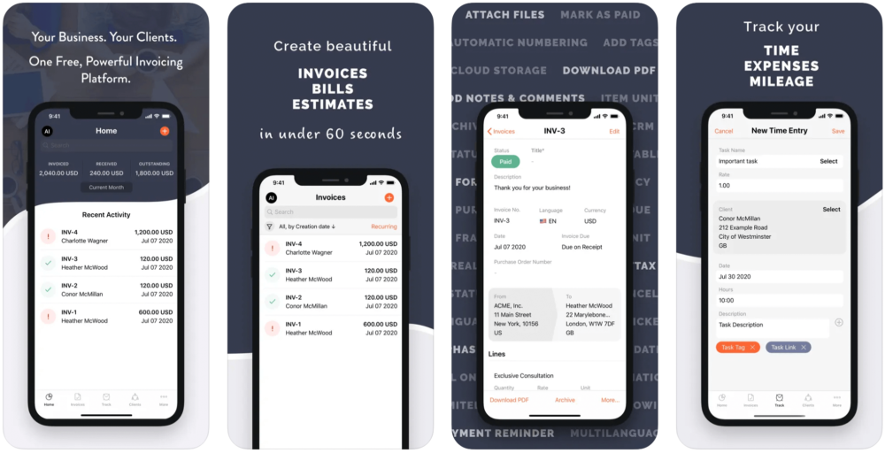 invoice app