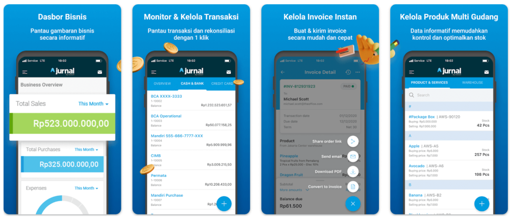 Mekari Jurnal aplikasi invoice terbaik di Indonesia