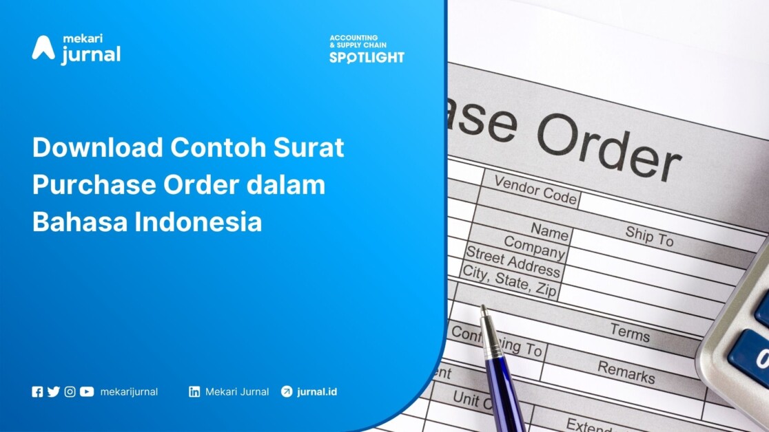 Download Contoh Surat Purchase Order dalam Bahasa Indonesia