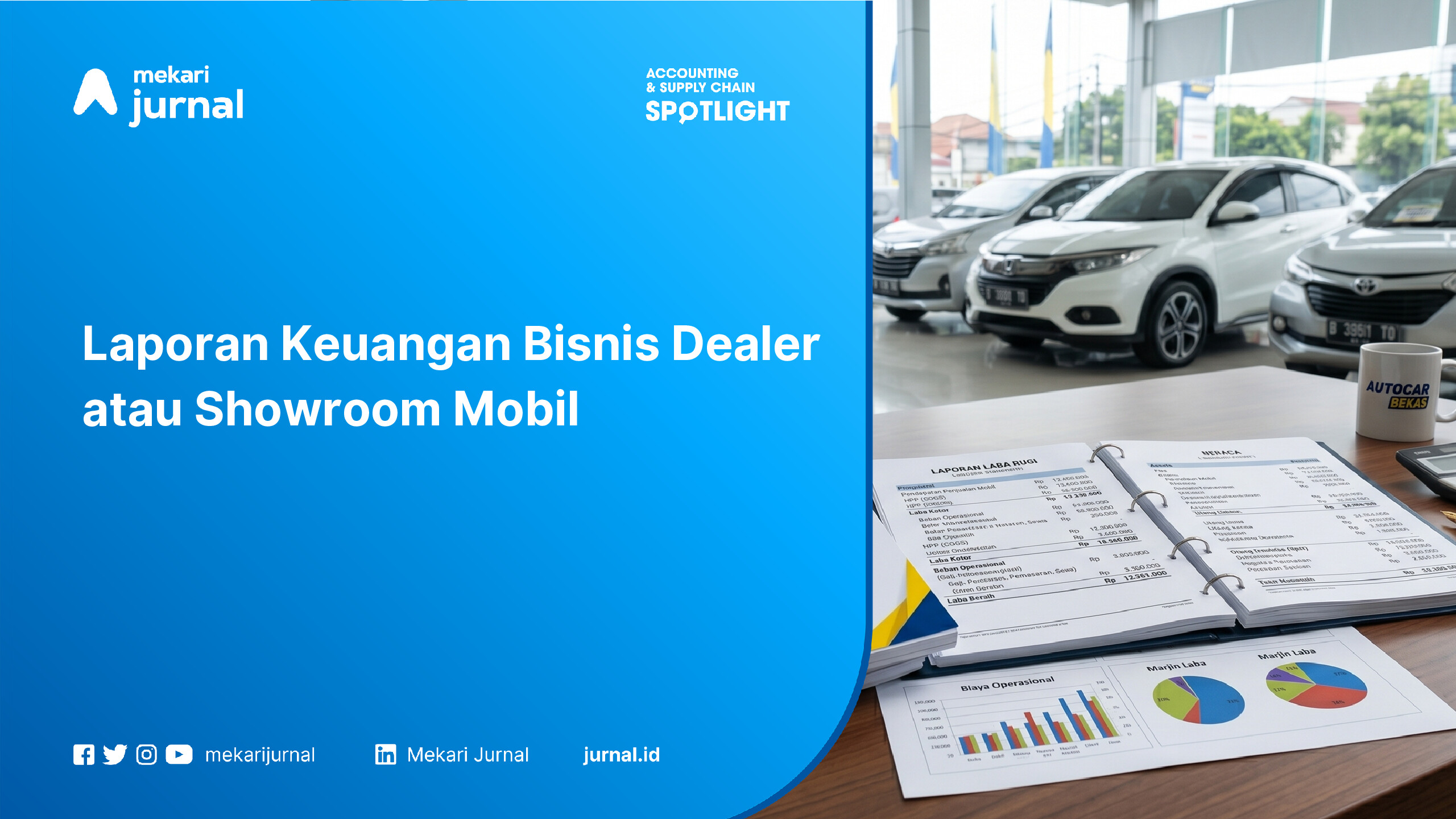 Laporan Keuangan Bisnis Dealer atau Showroom Mobil
