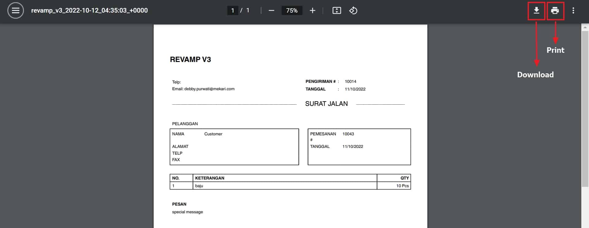 download surat jalan pengiriman barang