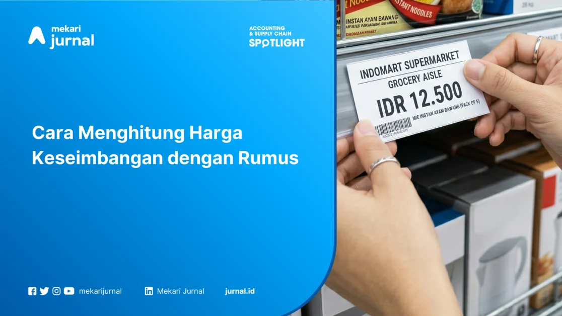 Cara Menghitung Harga Keseimbangan dengan Rumus