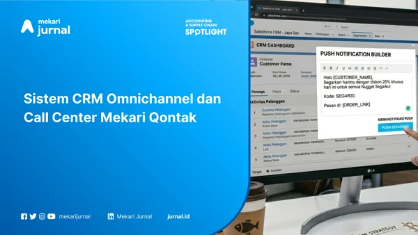 Sistem CRM Omnichannel dan Call Center Mekari Qontak