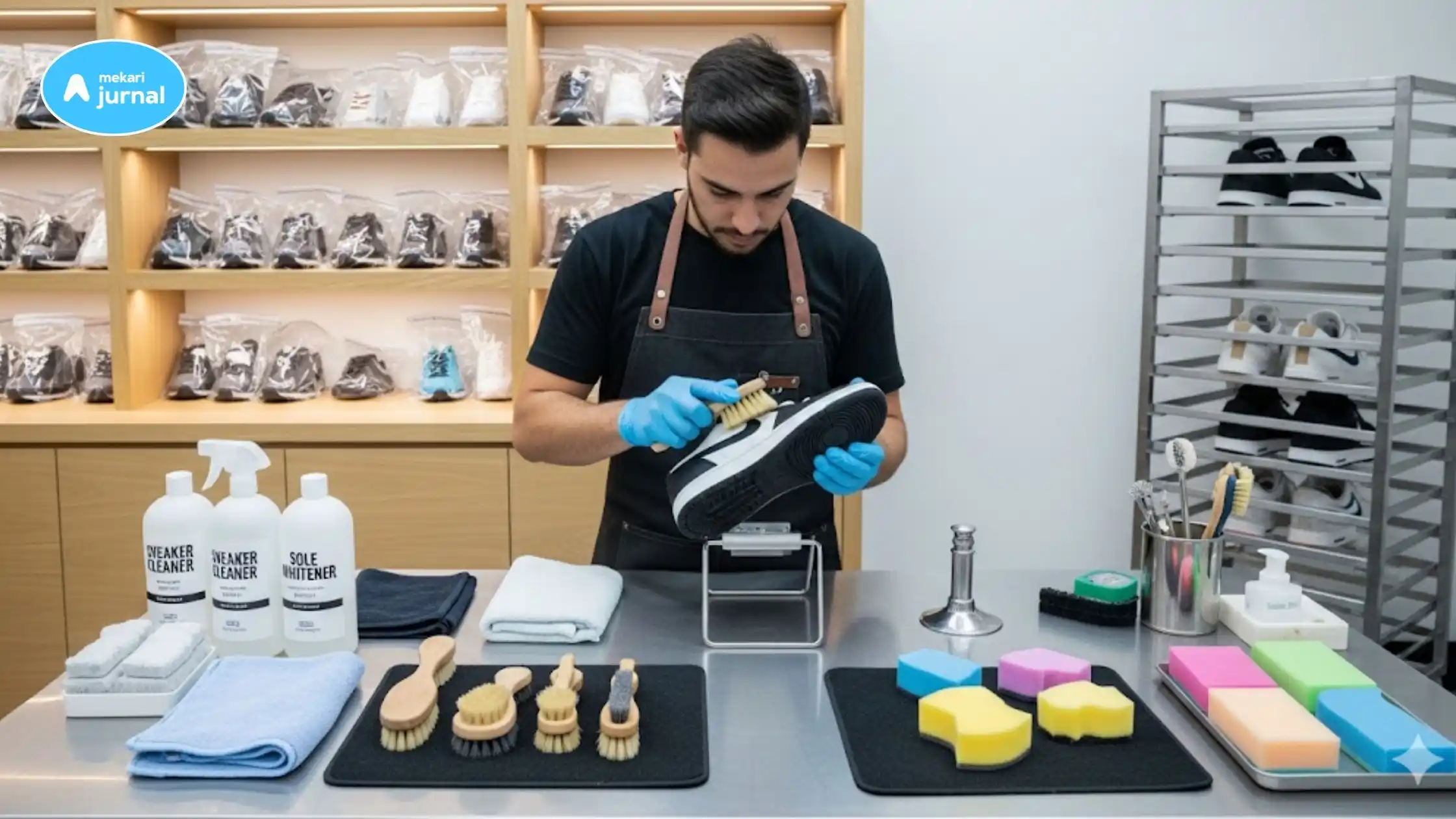 Peralatan-yang-Wajib-Ada-dalam-Laundry-Sepatu-Mekari-Jurnal