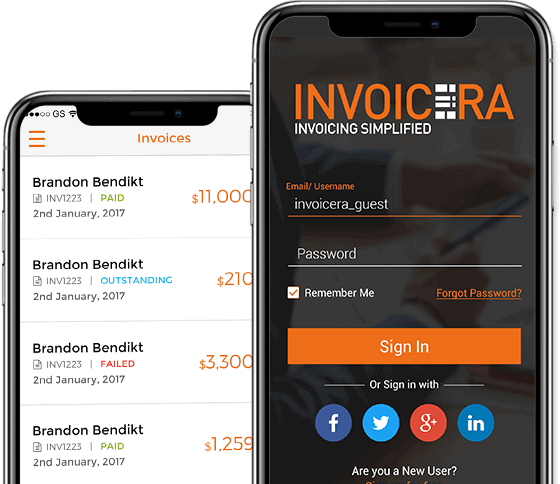 aplikasi invoice invoicera