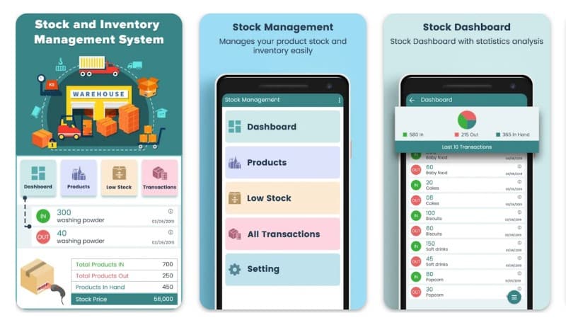 aplikasi stok barang Stock and Inventory Management System