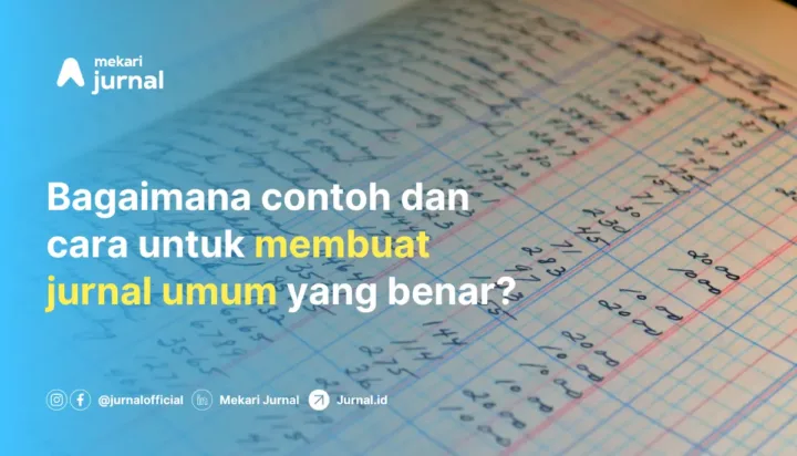 contoh jurnal umum dan tahapannya