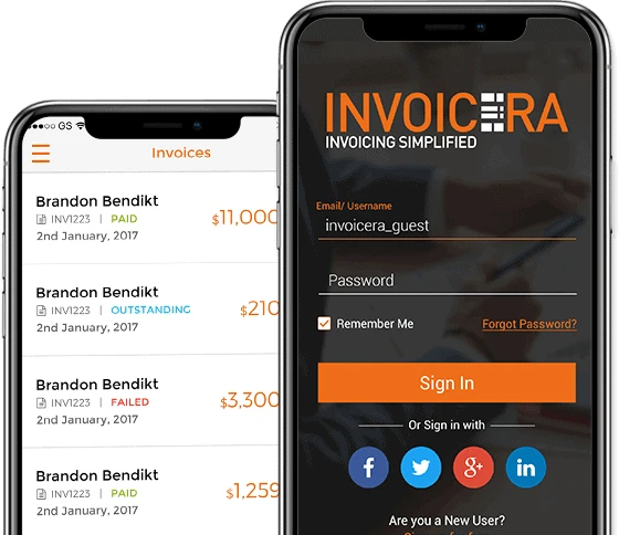 aplikasi invoice invoicera