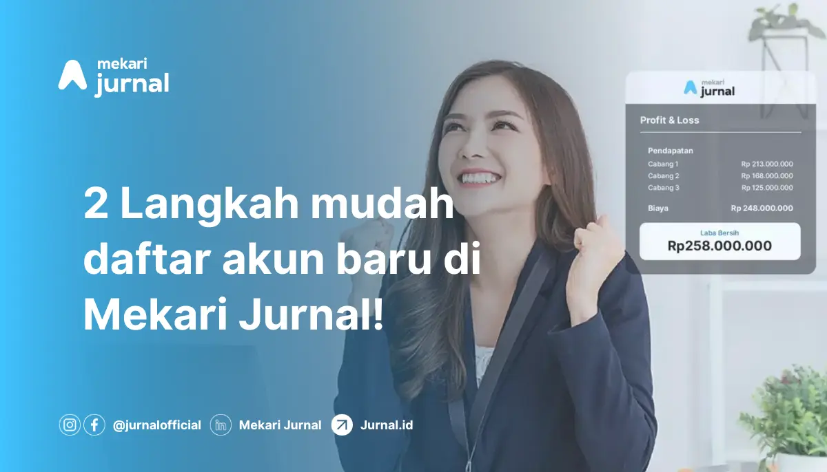 Panduan Mudah Cara Mendaftar Akun Mekari Jurnal