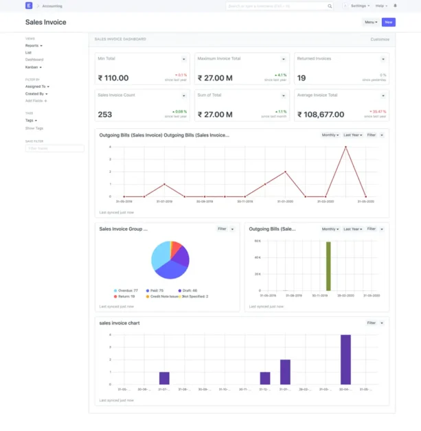 software akuntansi open source ERPNext