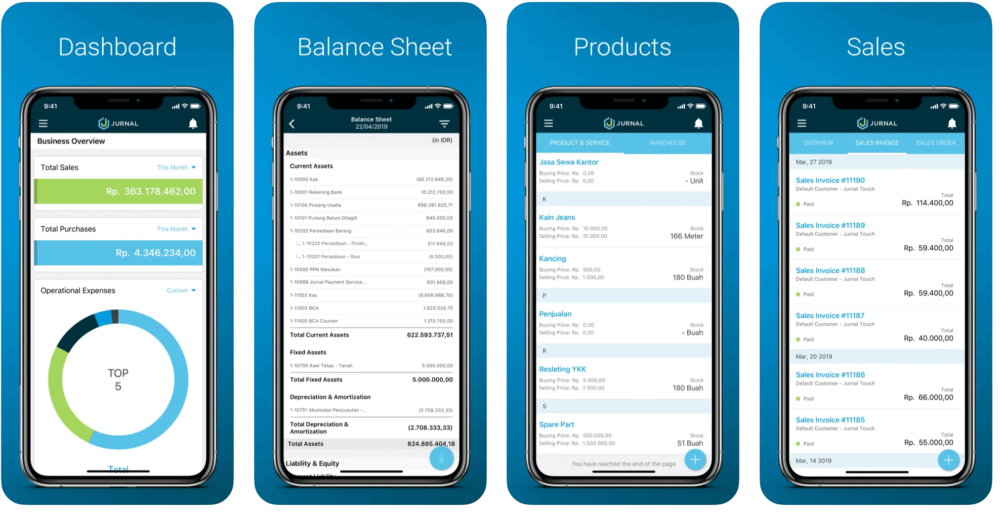 Aplikasi Laporan Keuangan Mekari Jurnal