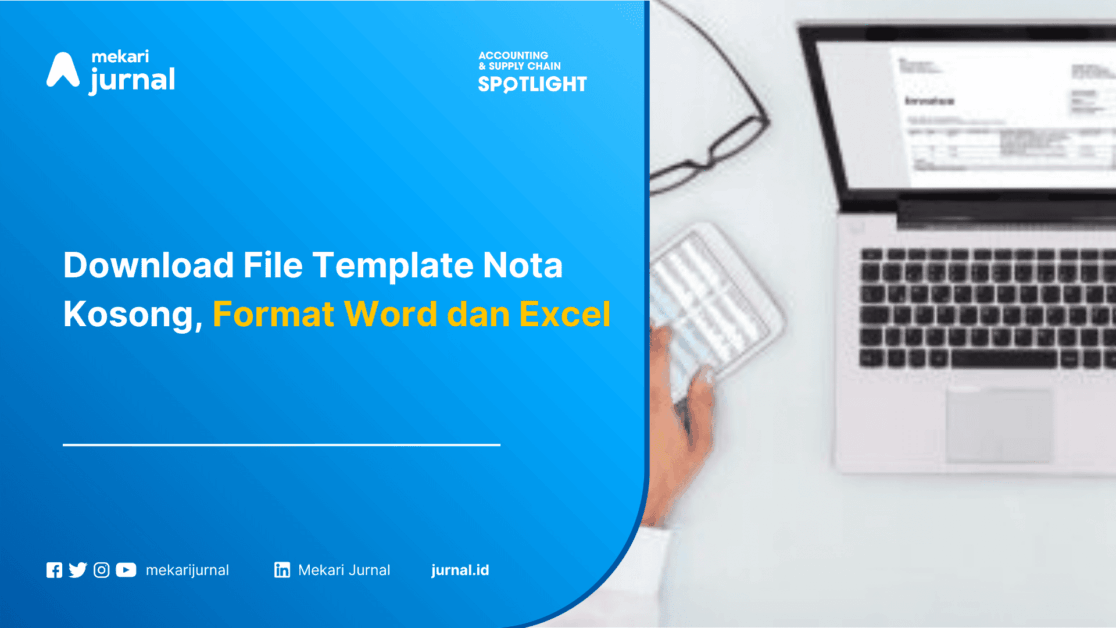 Download File Template Nota Kosong, Format Word dan Excel