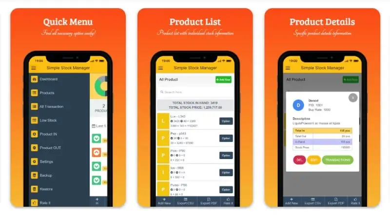 Simple-Stock-Manager