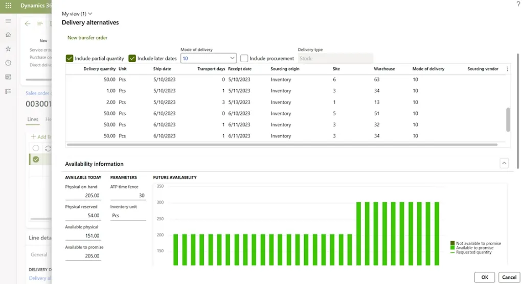 microsoft dynamics 365 supply chain management