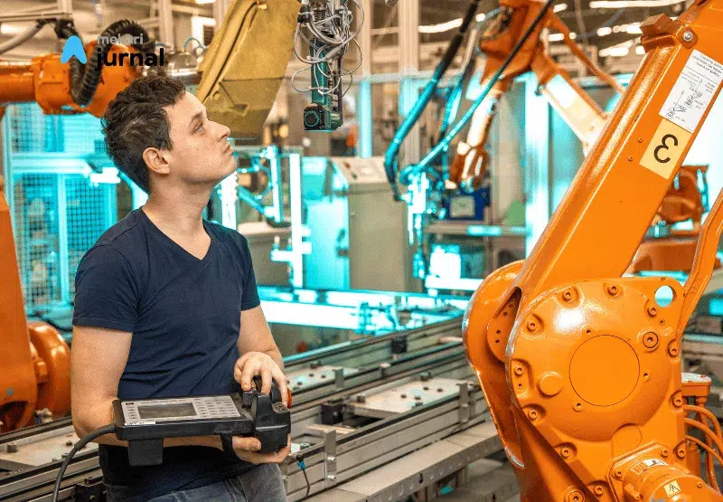 sistem otomasi dalam lantai produksi