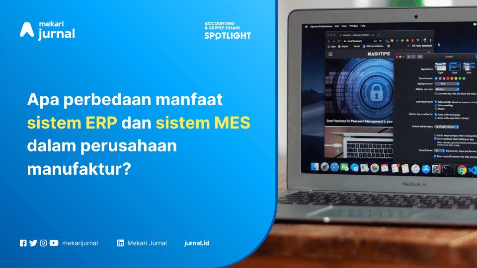 perbedaan sistem MES vs ERP manufaktur