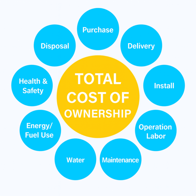 infografis komponen utama total cost of ownership