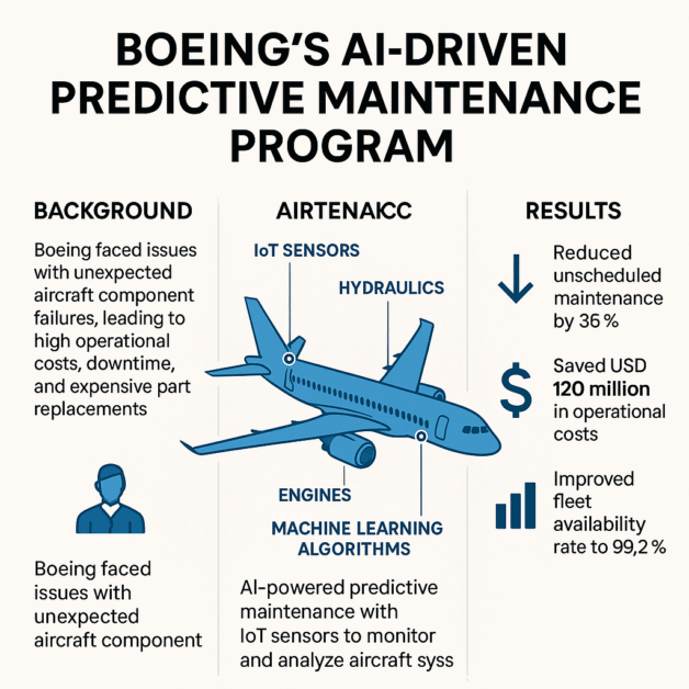penerapan AI predictive maintenance pada perusahaan boeing 2024