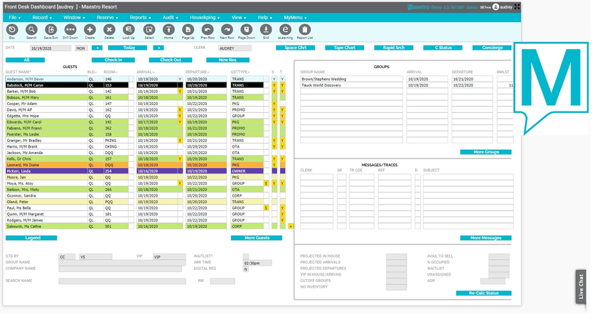 Maestro PMS Software Hotel Integrasi