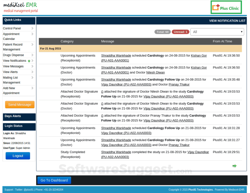 Software MediXcel EMR and HIS untuk RS