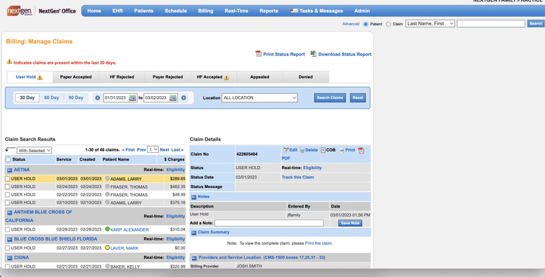 Software NextGen Healthcare