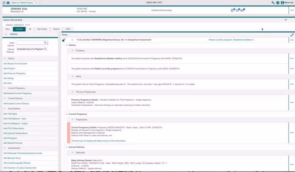TrakCare by InterSystems Platform RS