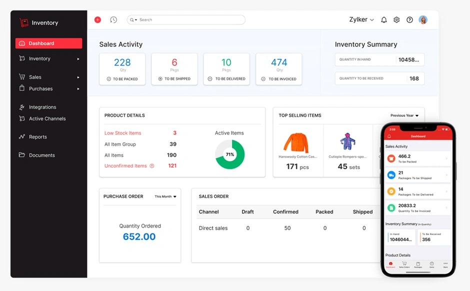 Zoho-Inventory