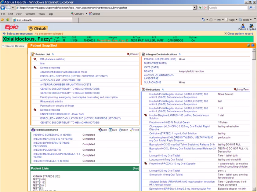 Epic Software Rumah Sakit Berbasis Web