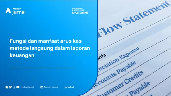 rumus dan komponen penyusun metode arus kas langsung